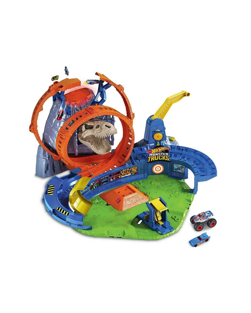 HOT WHEELS MONSTER TRUCKS TREX VOLCANO