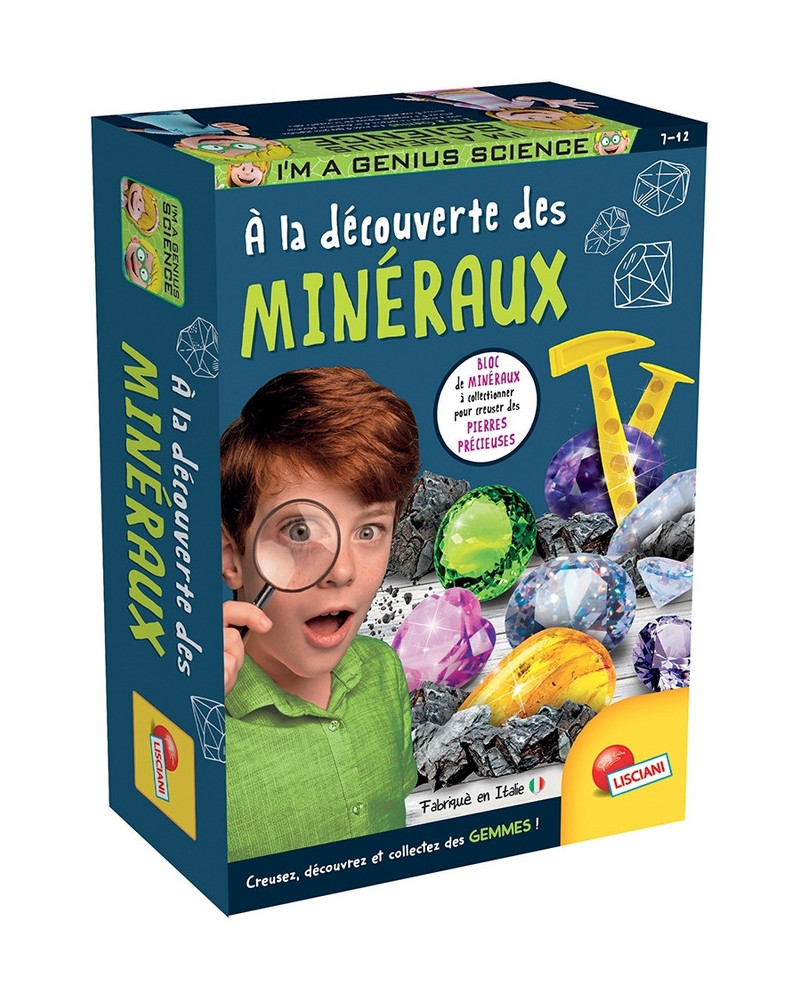 I AM A GENIUS DECOUVERTE DES MINERAUX