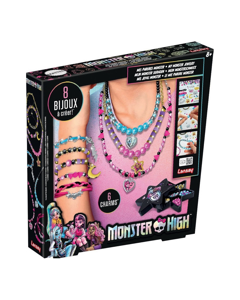 MONSTER HIGH 8 BIJOUX A CREER