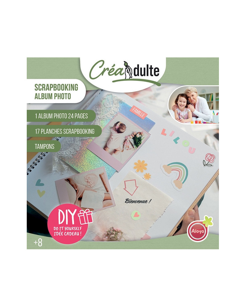CREADULT SCRAPBOOKING ALBUM PHOTO