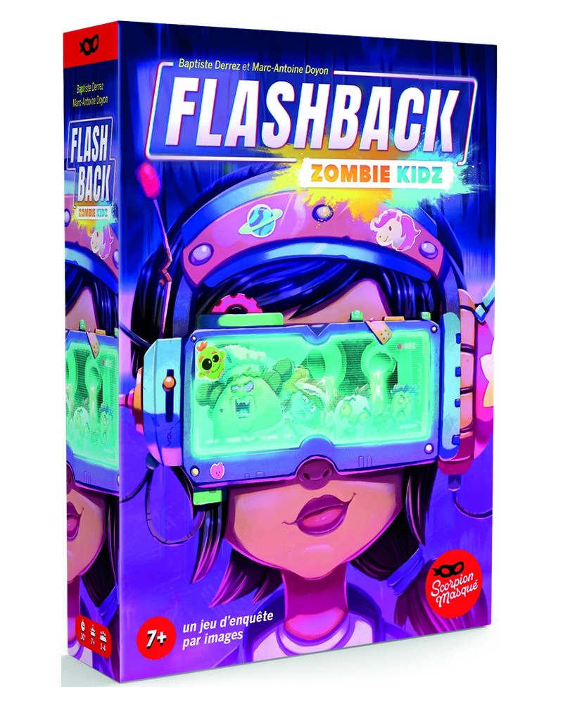 SCORPION MASQUE FLASH BACK ZOMBIE KIDZ