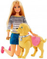 BARBIE ET SON CHIEN EN BALADE