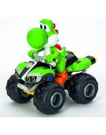 R.C. MARIO KART QUAD YOSHI 1/20