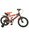 VELO 16" SPORTIVO ORANGE + GOURDE