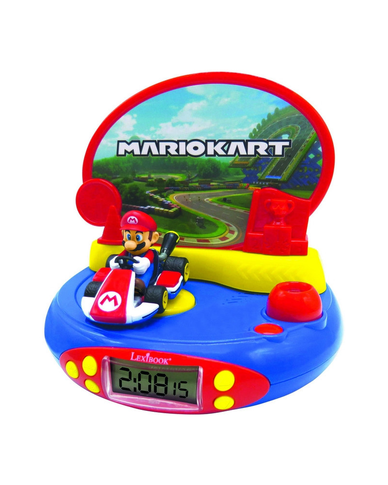 RADIO REVEIL PROJECTEUR MARIO KART