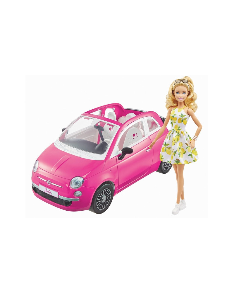 BARBIE + FIAT 500