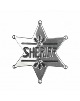 ETOILE DE SHERIFF METAL