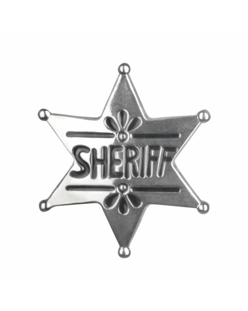 ETOILE DE SHERIFF METAL