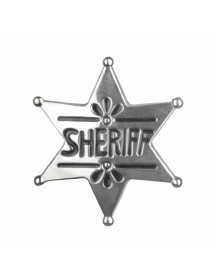ETOILE DE SHERIFF METAL