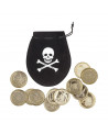 BOURSE DE PIRATES + 12 PIECES