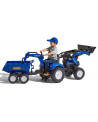 TRACTOPELLE + GRUE NEW HOLLAND + REMORQU