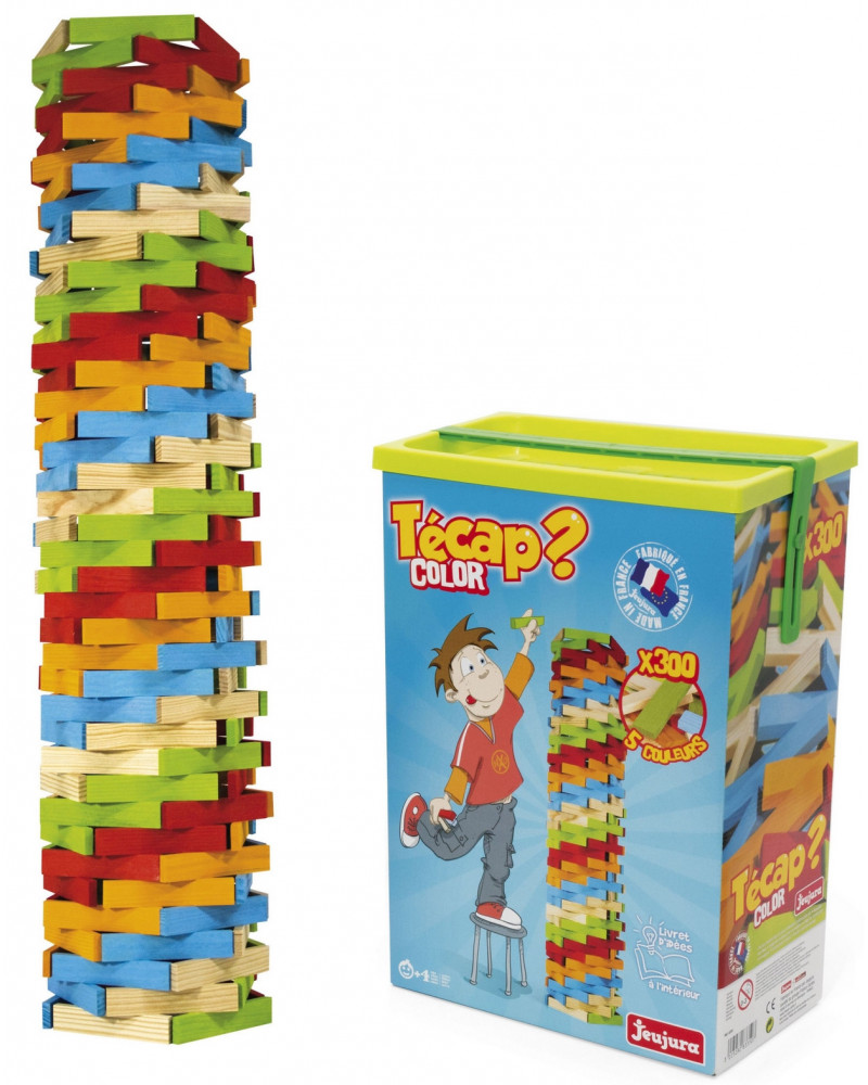 BARIL LATTES DE BOIS 11CM 300PCE COLOREE