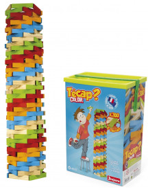 BARIL LATTES DE BOIS 11CM 300PCE COLOREE