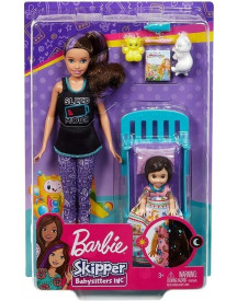 BARBIE COFFRET BABYSITTER ET ENFANT