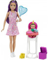 BARBIE COFFRET BABYSITTER ET ENFANT