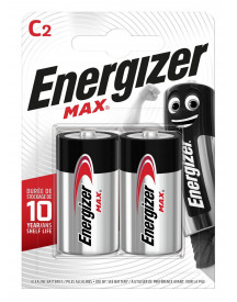 2 PILES ENERGIZER LR14 MAX (C/BABY)