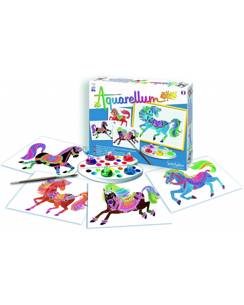 AQUARELLUM JUNIOR CHEVAUX