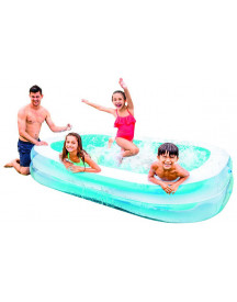 PISCINE FAMILY 2 BOUDINS 262X175X56CM