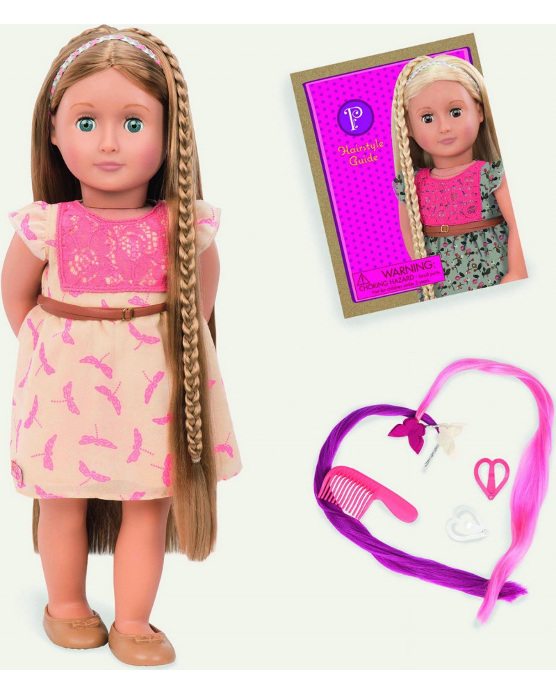 POUPEE CHEVEUX 46CM - PORTIA