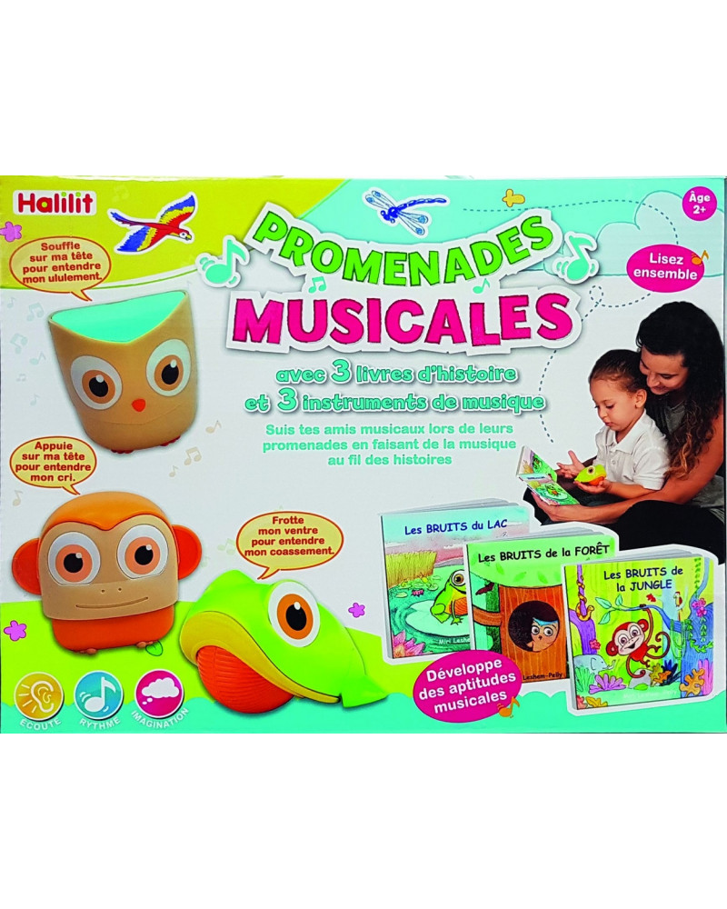 MERVEILLEUSE JUNGLE MUSICALE 3 LIV 3 INS