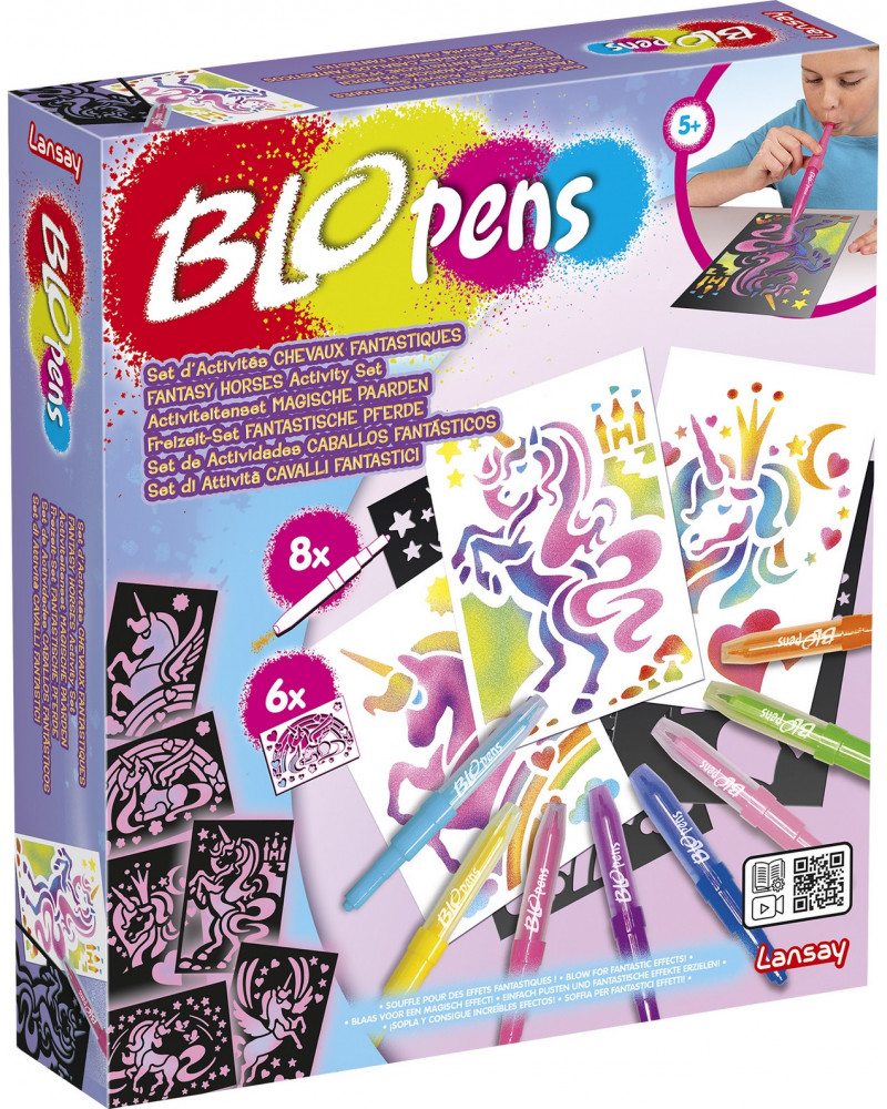 BLOPENS SET D'ACTIVITES CHEVAUX FANTASTI