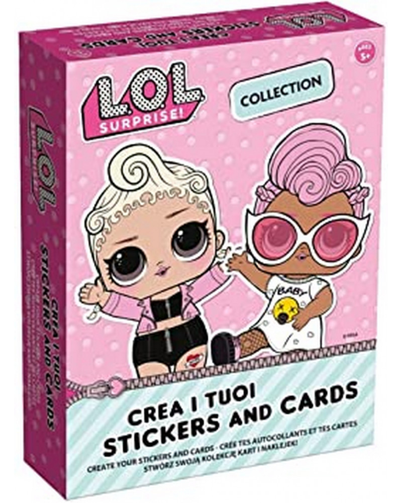 LOL CREE TES STICKERS&CARDS COLLECTION