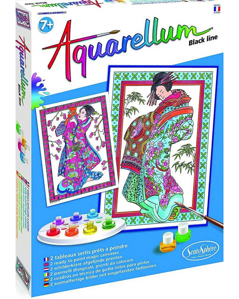 AQUARELLUM BLACK LINE ESTAMPES JAPONAISE