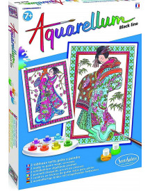 AQUARELLUM BLACK LINE ESTAMPES JAPONAISE