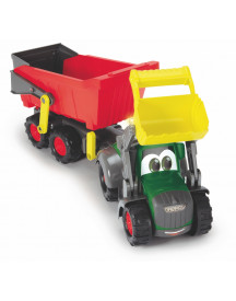 TRACTOPELLE 1ER AGE + REMORQUE L/S