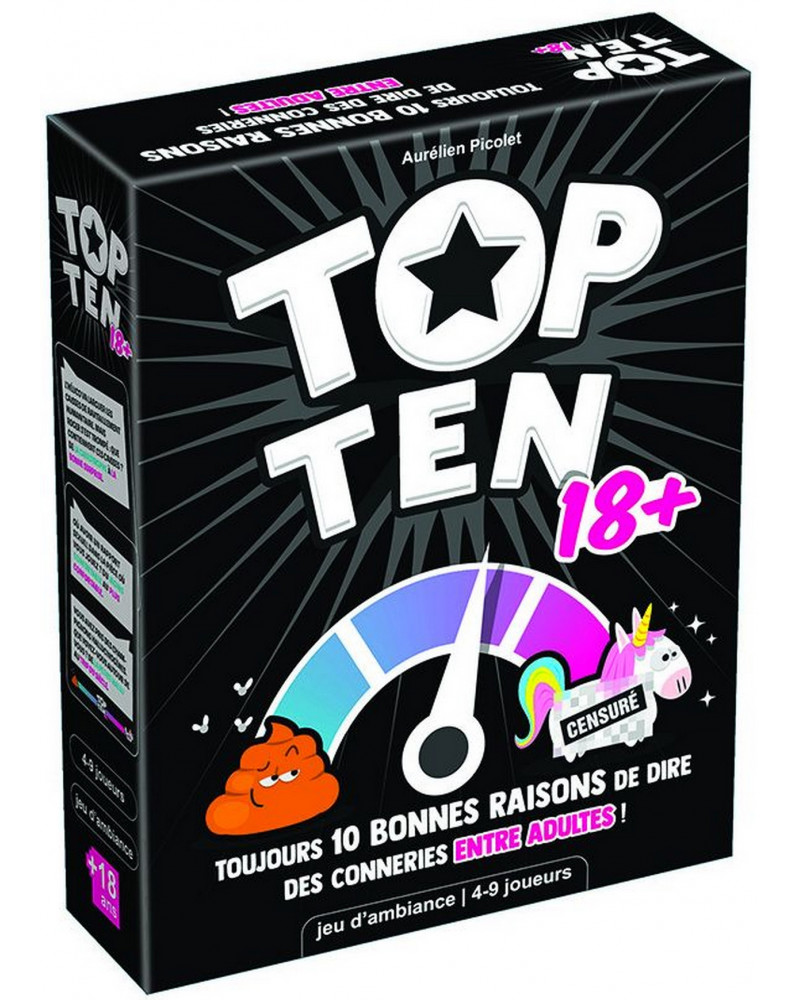 COCKTAIL GAMES TOP TEN 18+
