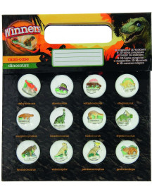 PACK 12 BILLES DINO 3D