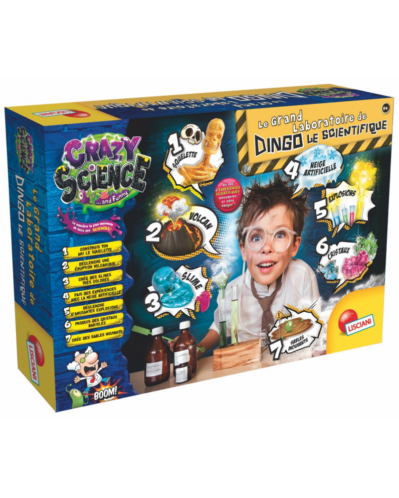 CRAZY SCIENCE GRAND LABORATOIRE DE DINGO