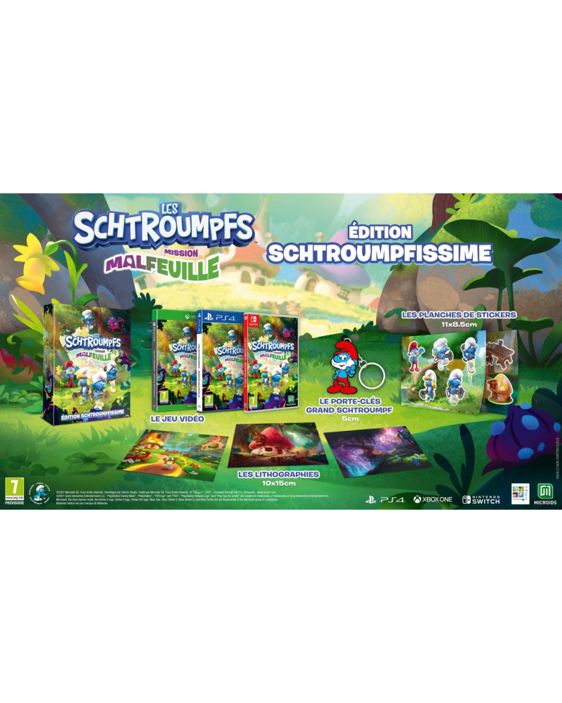PL4 LES SCHTROUMPFS:MISSION MALFEUILLE