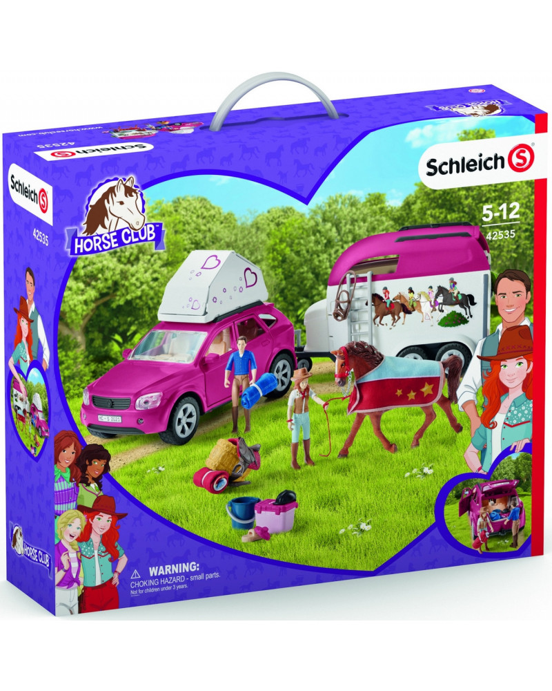 EN VOITURE AVEC VAN ATTELE