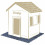 SET 6 DALLES PLANCHER 45X45