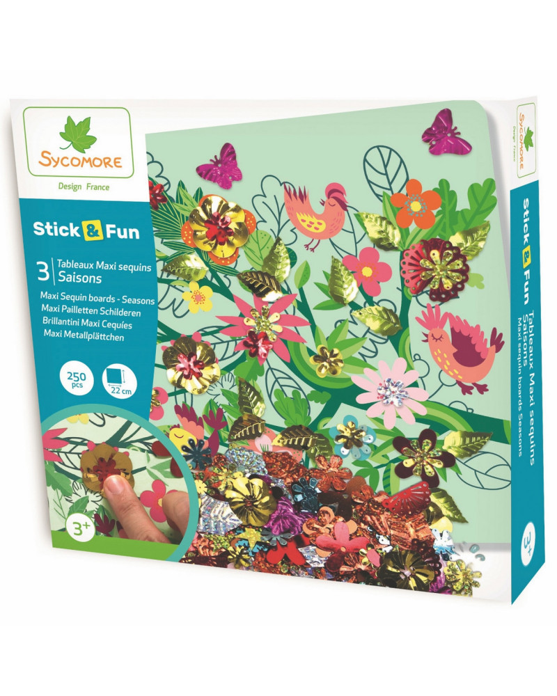 STICK'N FUN 3 MOSAIQUES SAISONS