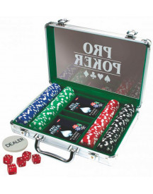 MALETTE METAL POKER 200 JETONS 11.5GR