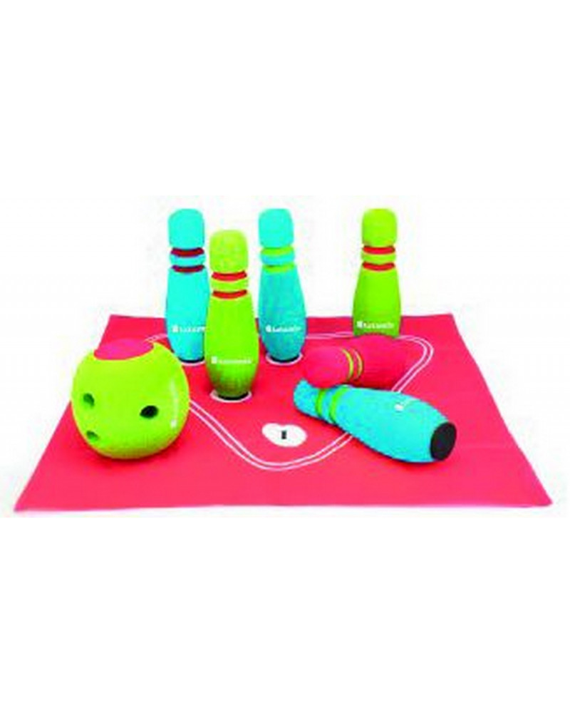 BOITE BOWLING MOUSSE 6 QUILLES + TAPIS
