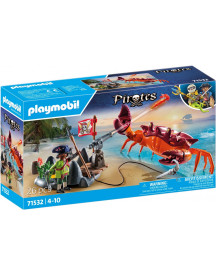 PIRATE ET CRABE GEANT