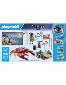 PIRATE ET CRABE GEANT