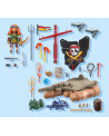 PIRATE AVEC RADEAU FLOTTANT,CANONS ET TR
