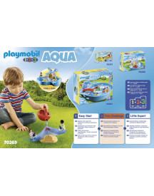 1-2-3 BALANCOIRE AQUATIQUE AVEC ARROSOIR