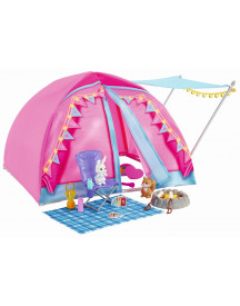 BARBIE CAMPING + 2 POUPEES