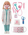 POUPEE DOCTEUR + ACCESSOIRES