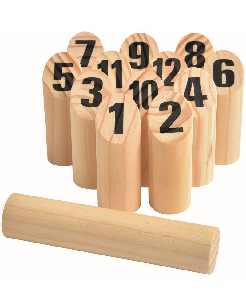 JEU DE QUILLES FINLANDAISES BOIS