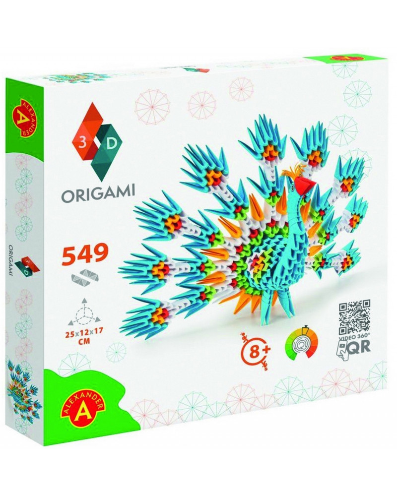 ORIGAMI PAON 549 PCES