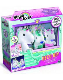 LA FAMILLE LICORNE A DECORER