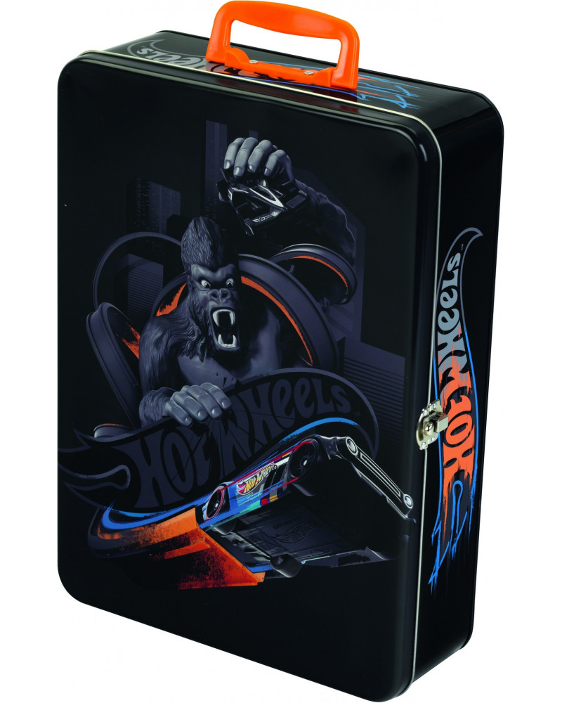 VALISE METAL POUR 50 HOTWHEELS