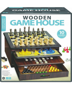 LA MAISON DU JEUX + 10 JEUX...