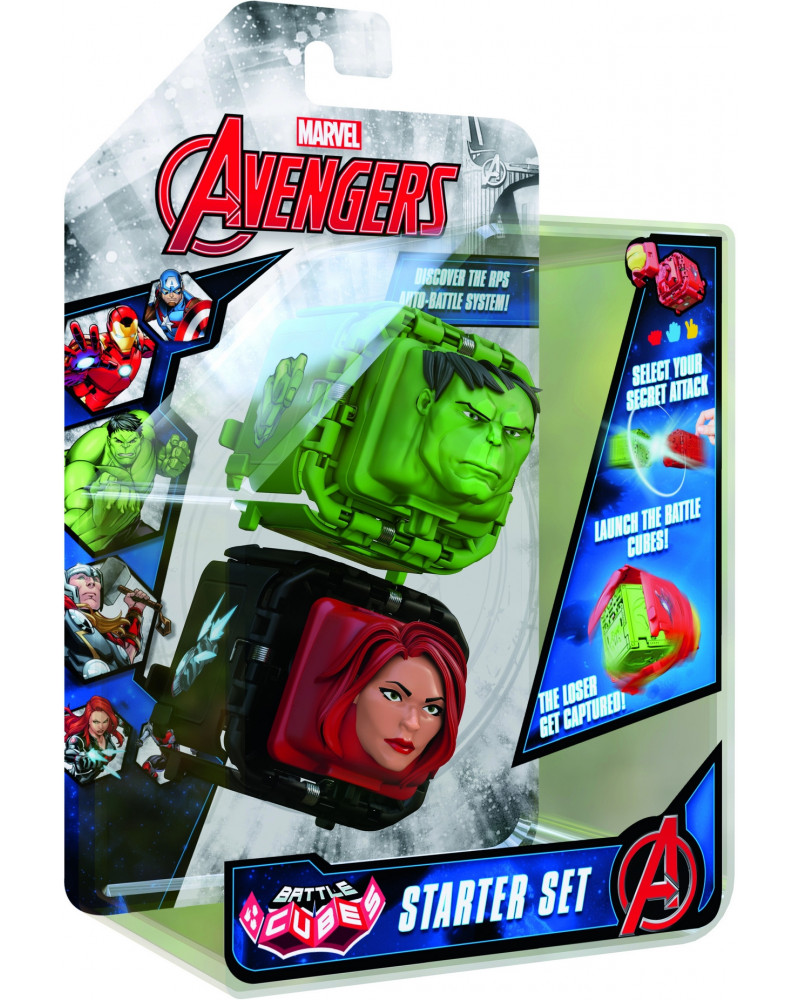 BATTLE CUBE HULK & BLACK WIDOW